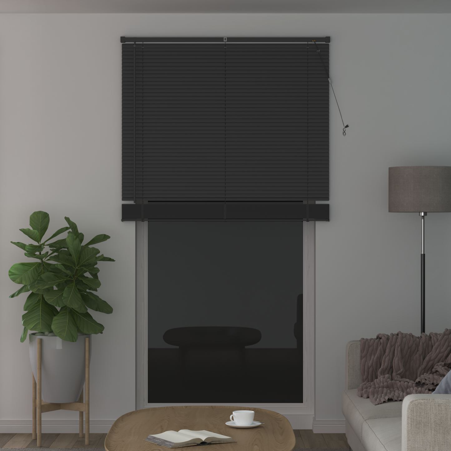 Zsaluzia Ezüst Szürke 213 x 120 cm 25 mm PVC