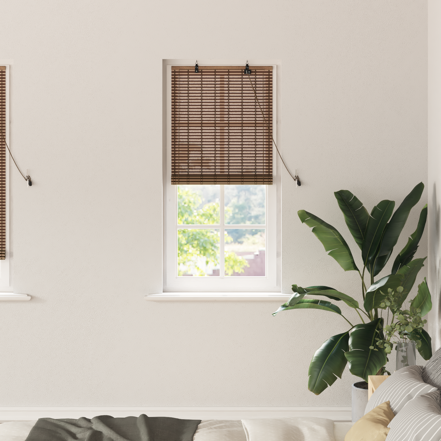 Roletta Barna 60 x 220 cm Bambusz
