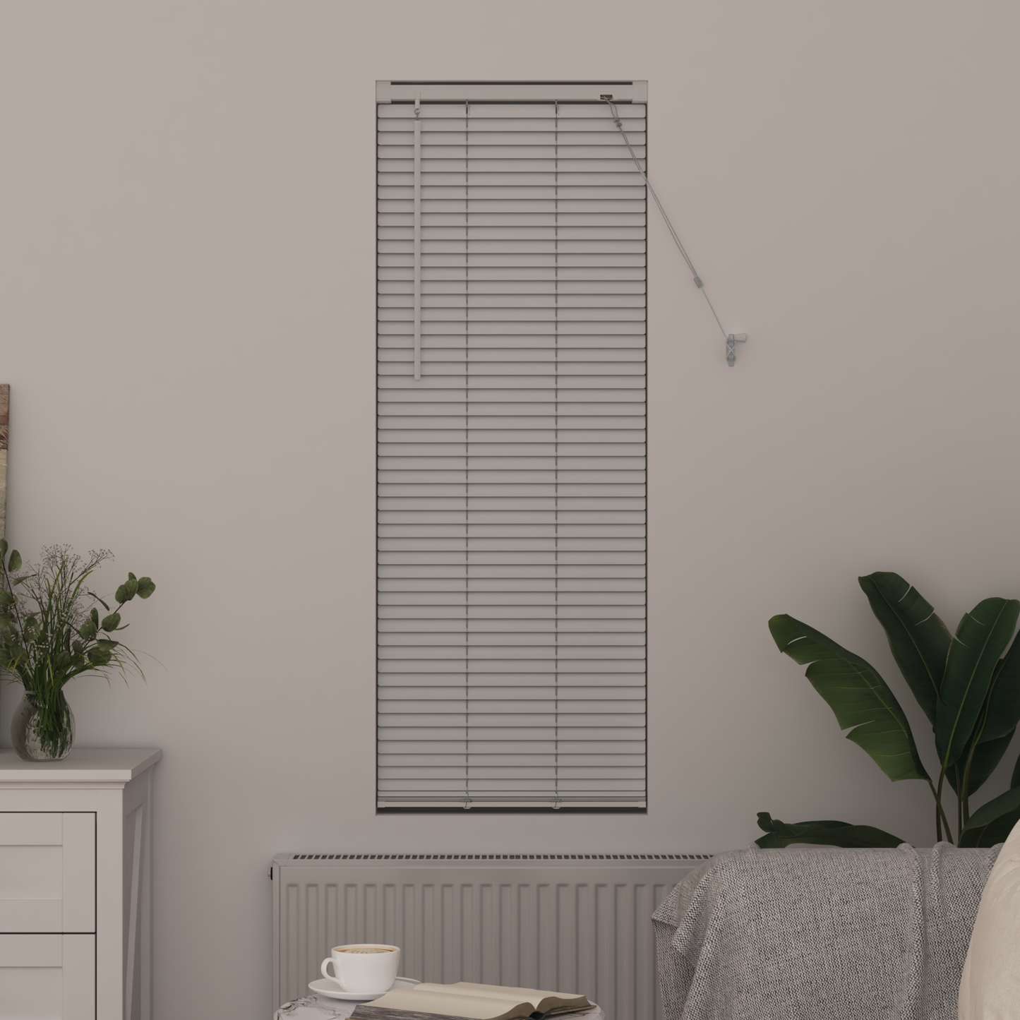 Zsalugáter Redőnyök Fehér 130 x 50 cm Alumínium