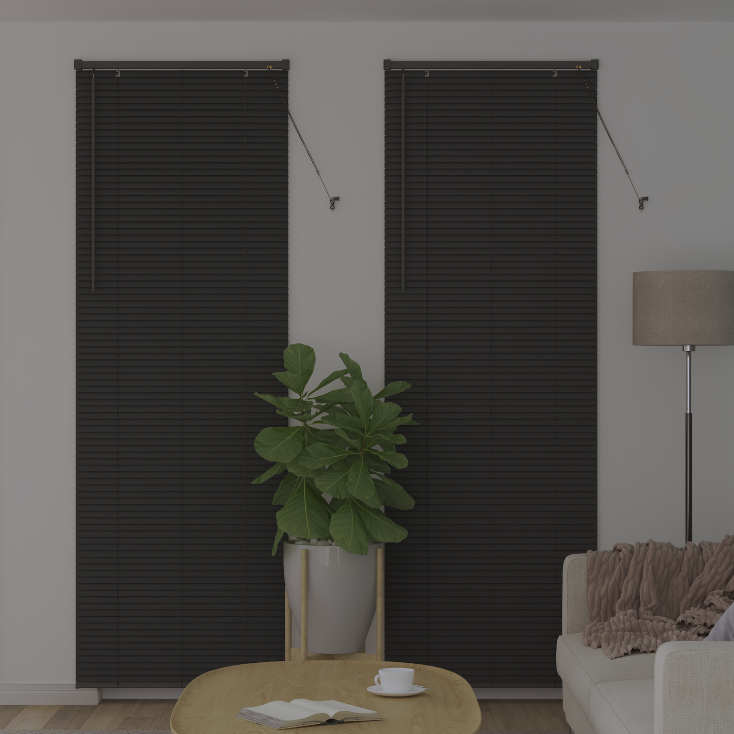 Zsalugáter Redőnyök Sötétszürke 220 x 70 cm Alumínium