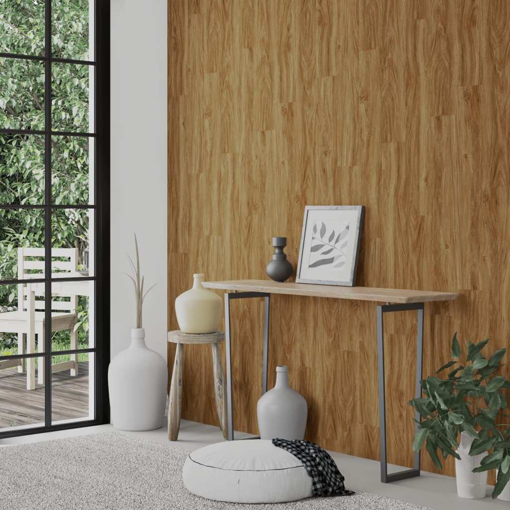 barna fa megjelenésű PVC fali panel 2,06 m²