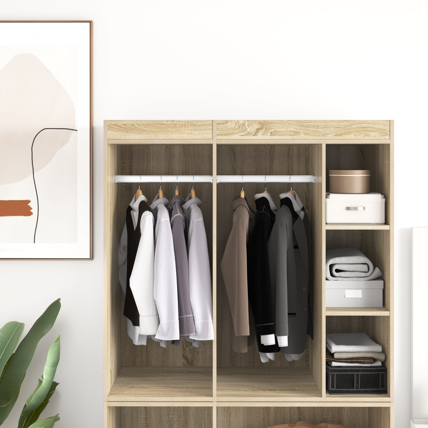Szekrény rúd 12 pcs Ezüst 464 x 15 x 29 mm Alumínium ötvözet