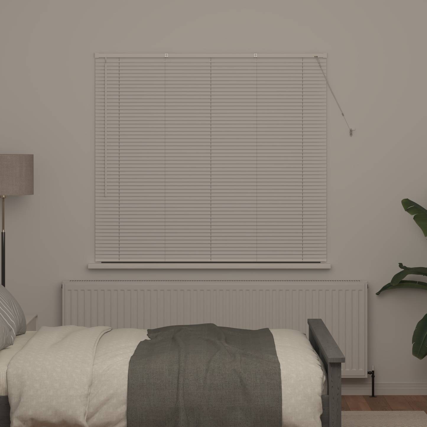 Zsalugáter Redőnyök Fehér 130 x 150 cm Alumínium