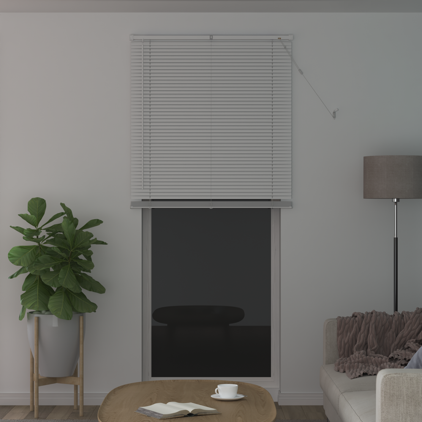 Zsaluzia Fehér 213 x 80 cm 25 mm PVC