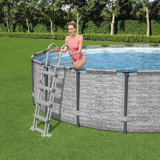 Flowclear 4-fokos biztonsági létra 122 cm