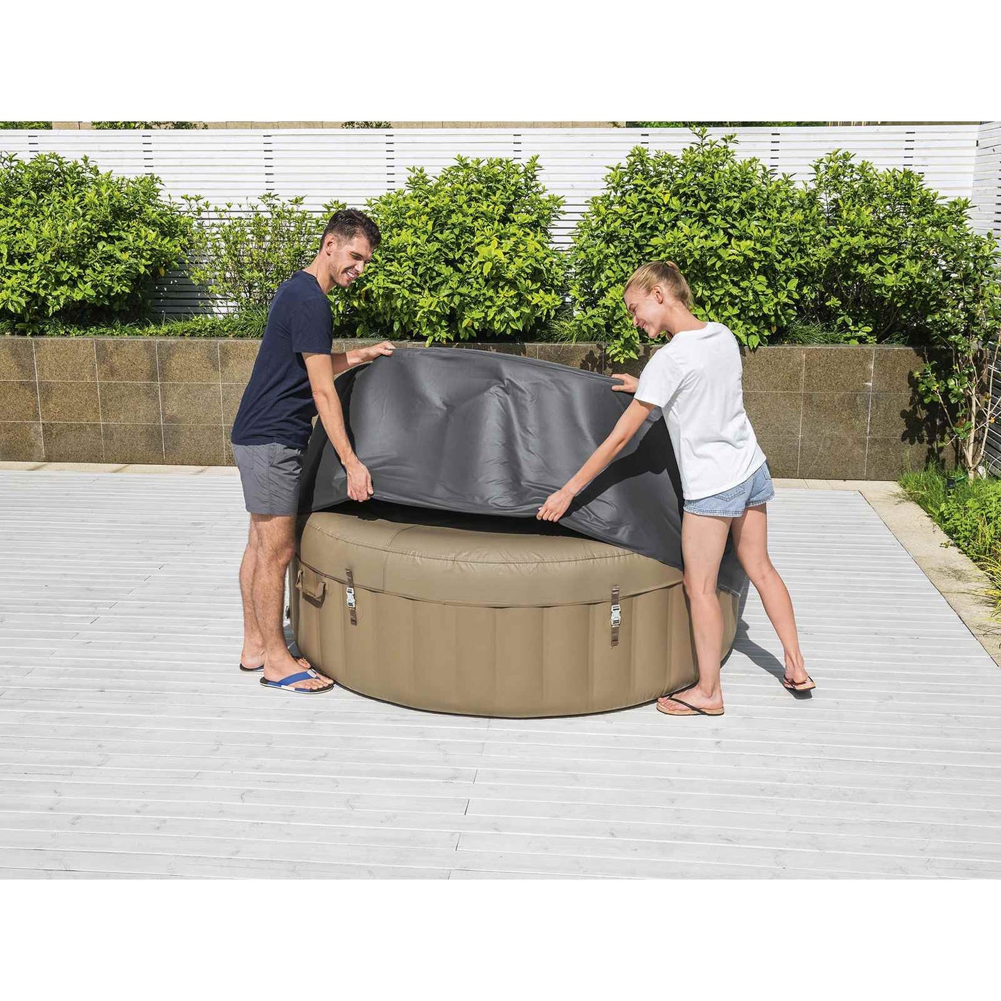 Takaró PVC és POM Szürke