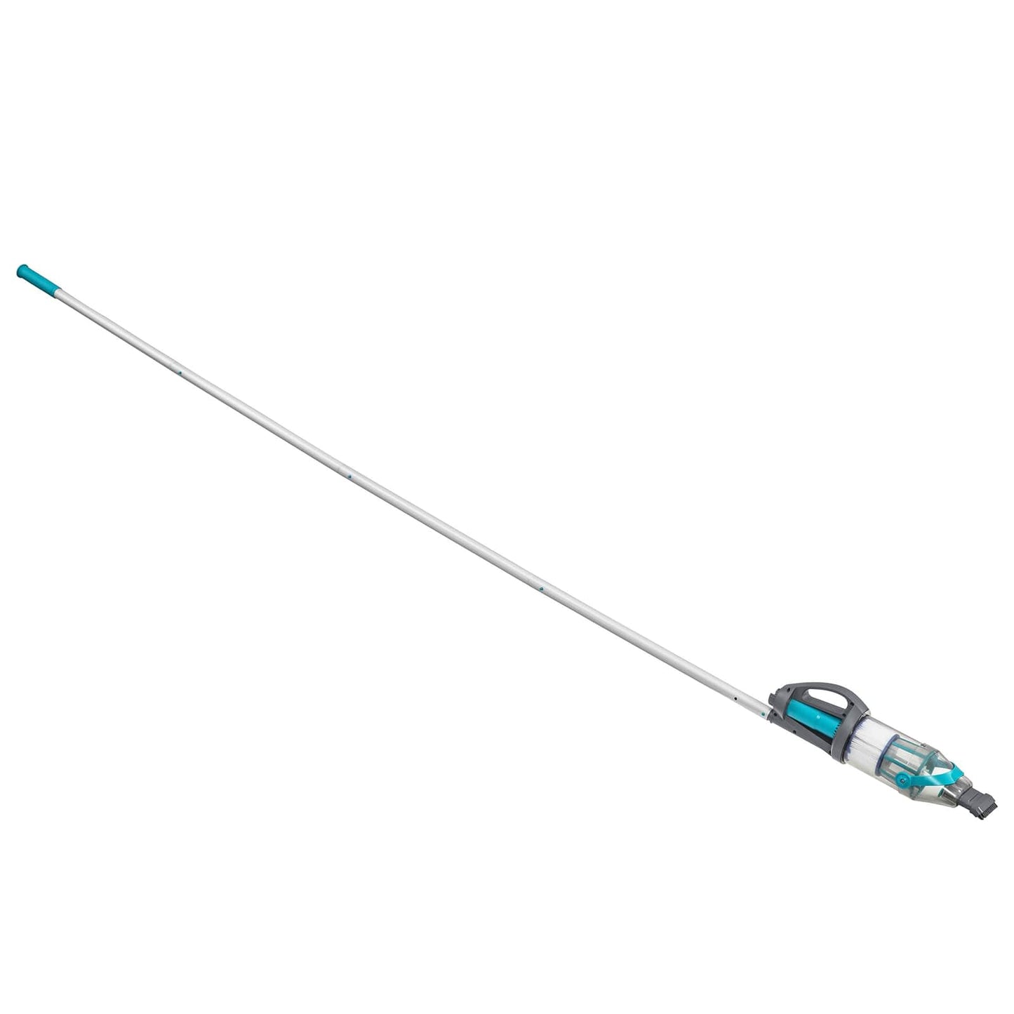 Medenceporszívó LED szalagokkal Szürke 610 cm ABS és acél