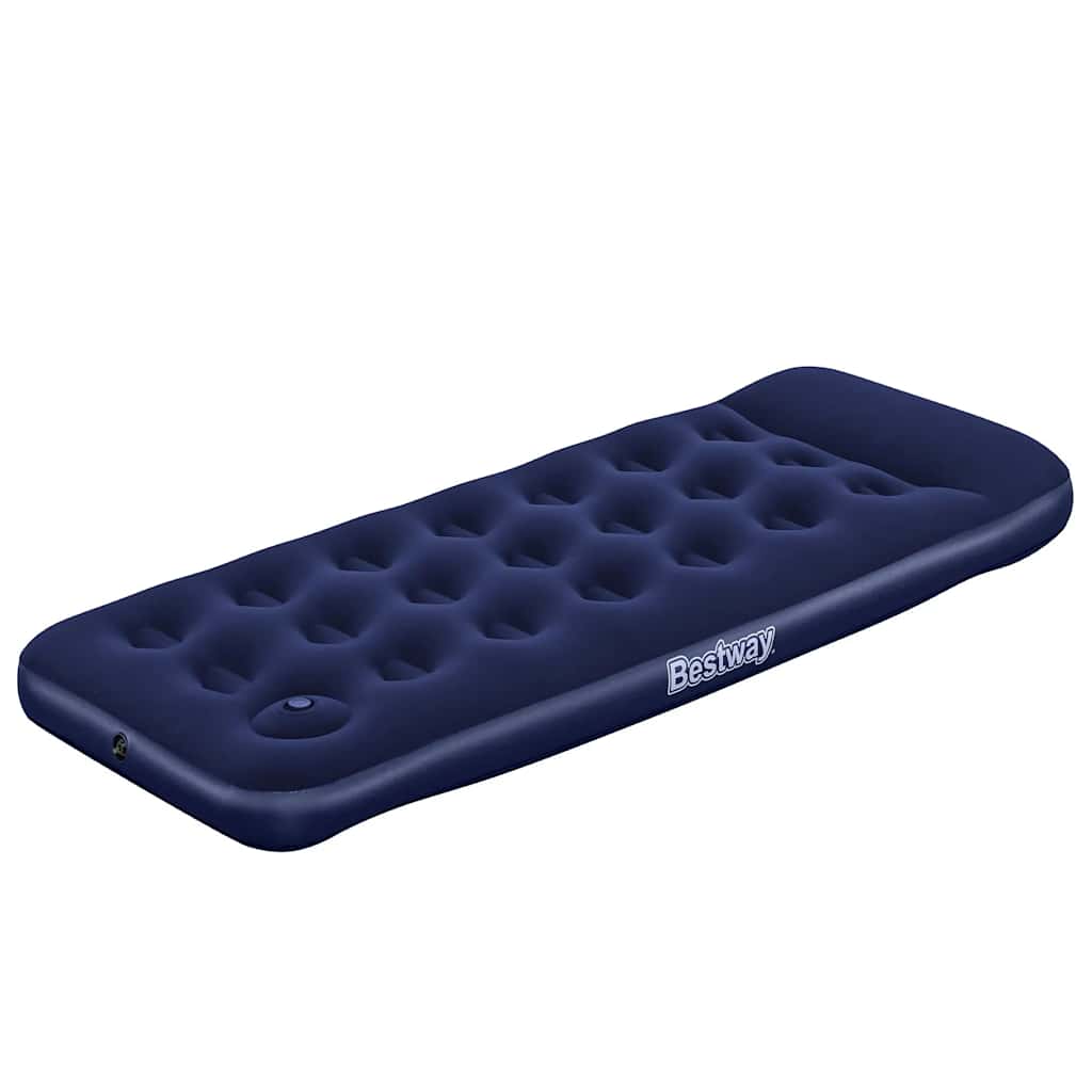 pelyhesített gumimatrac beépített lábpumpával 185 x 76 x 28 cm