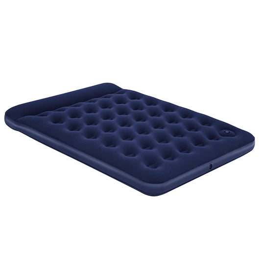 pelyhesített gumimatrac beépített lábpumpával 203 x 152 x 28 cm