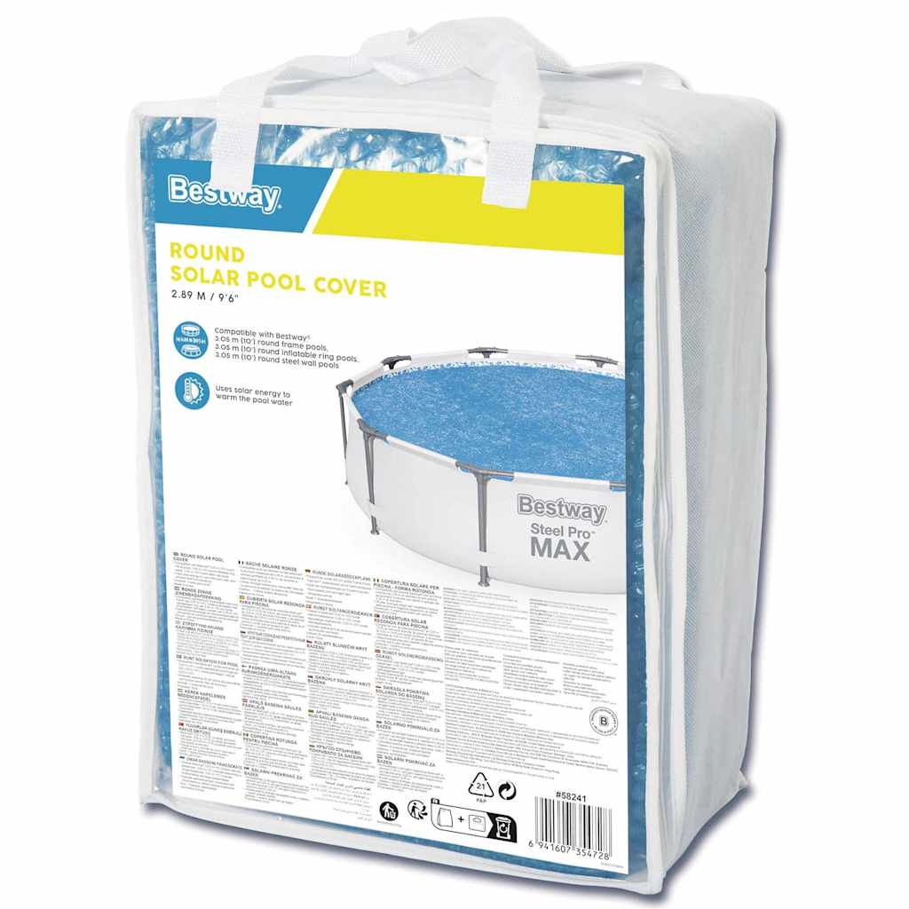 Flowclear szolár medencetakaró 305 cm