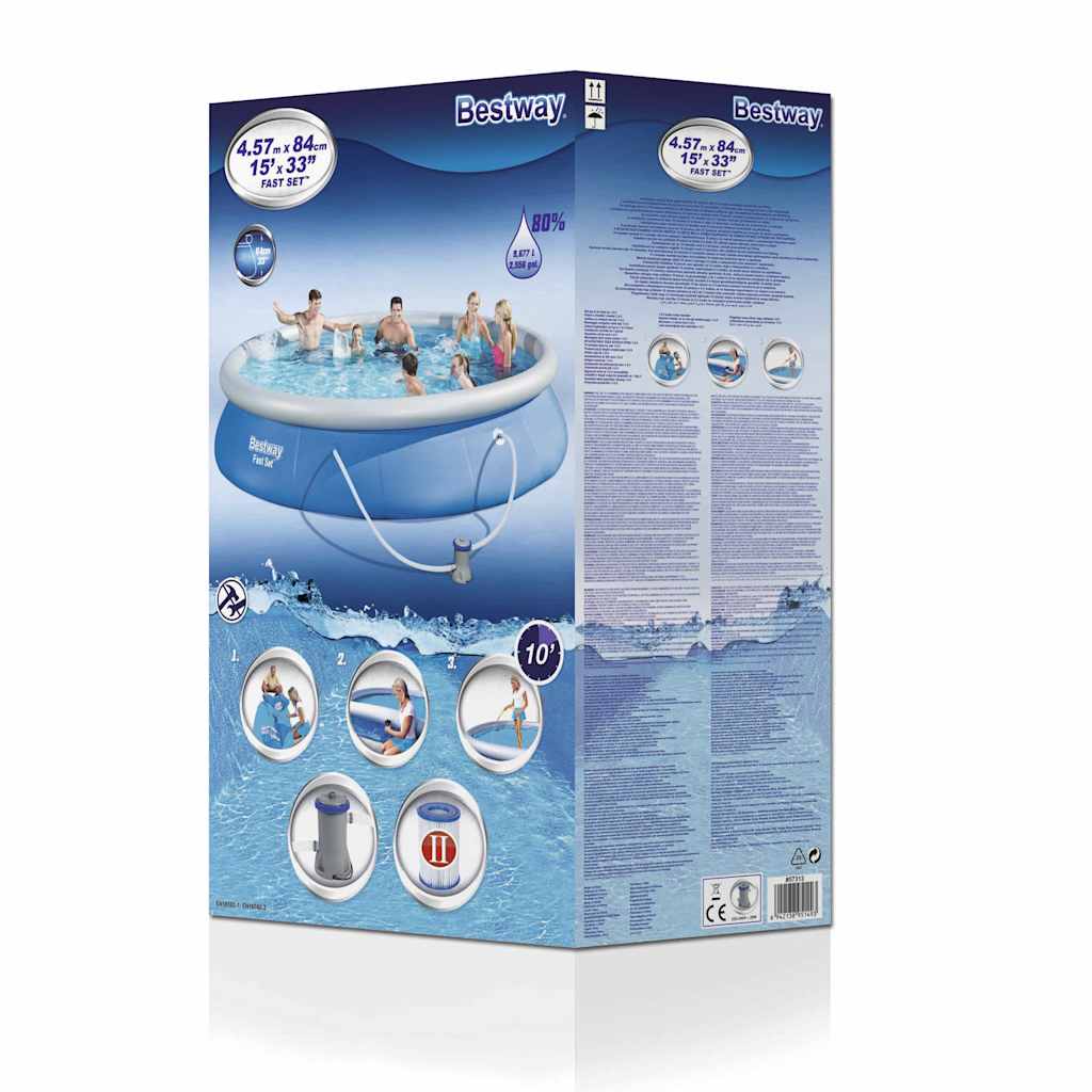 Fast Set 57313 medenceszett 457 x 84 cm