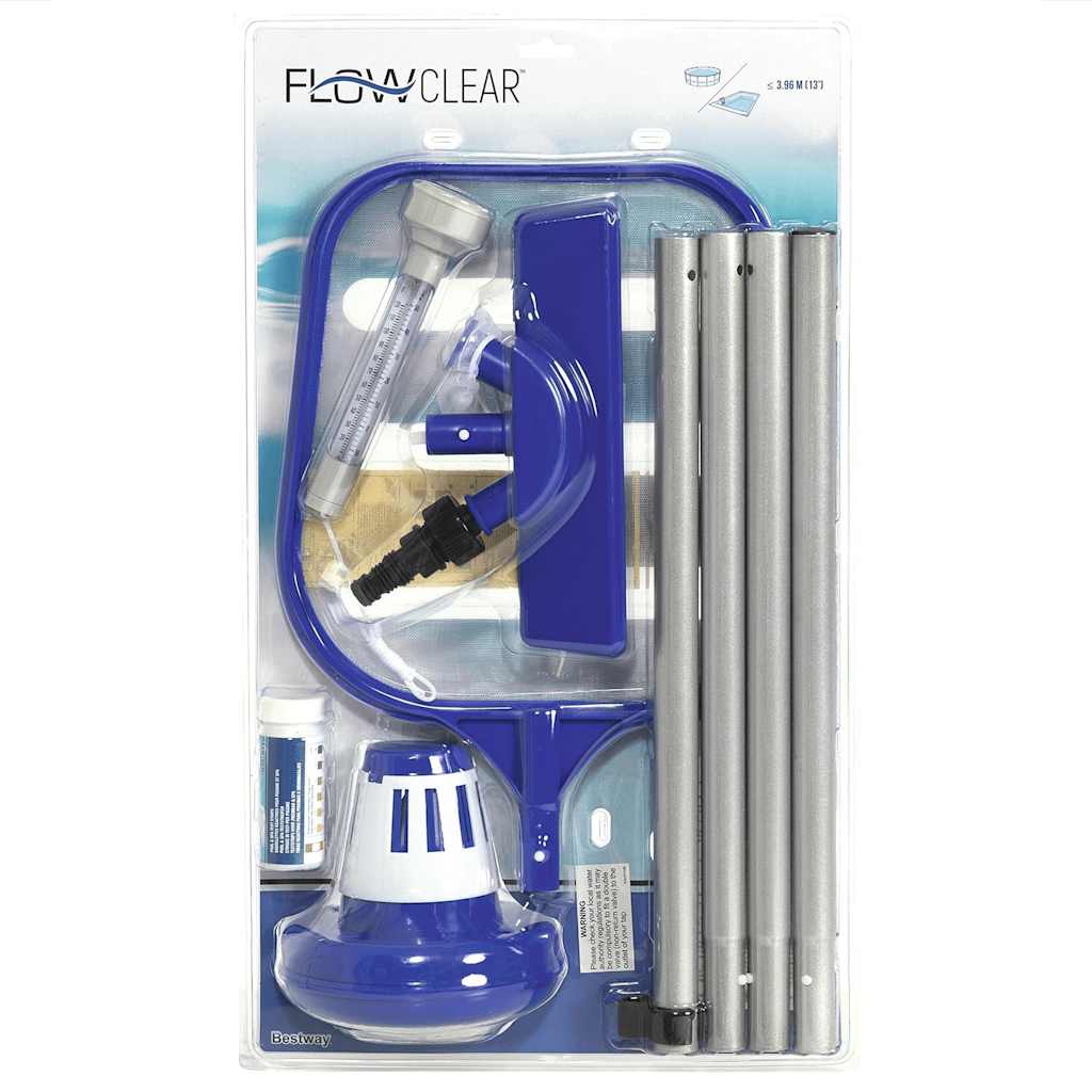 Flowclear talaj feletti medencetisztító készlet