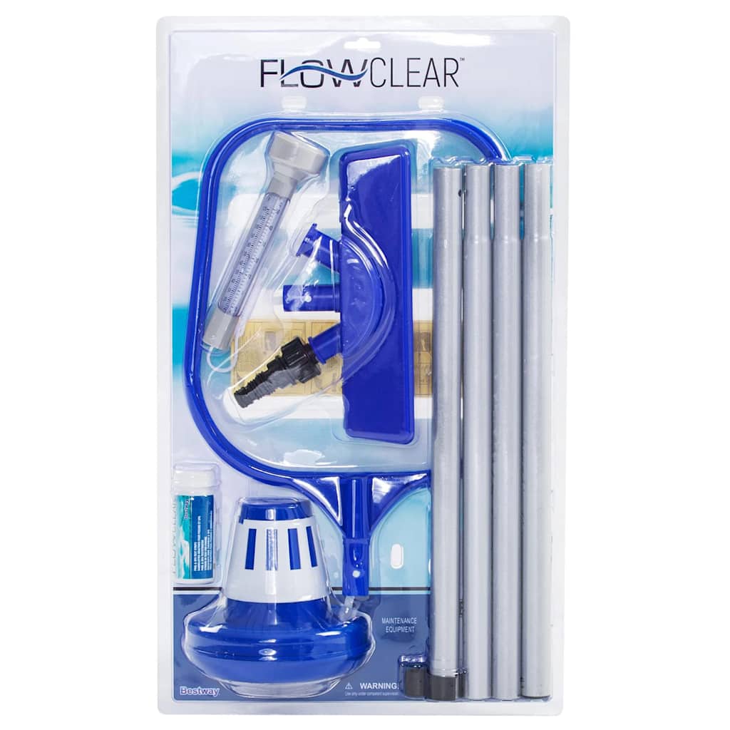 Flowclear talaj feletti medencetisztító készlet
