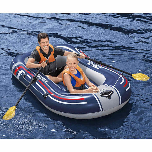 Hydro-Force kék felfújható csónak evezőkkel és pumpával