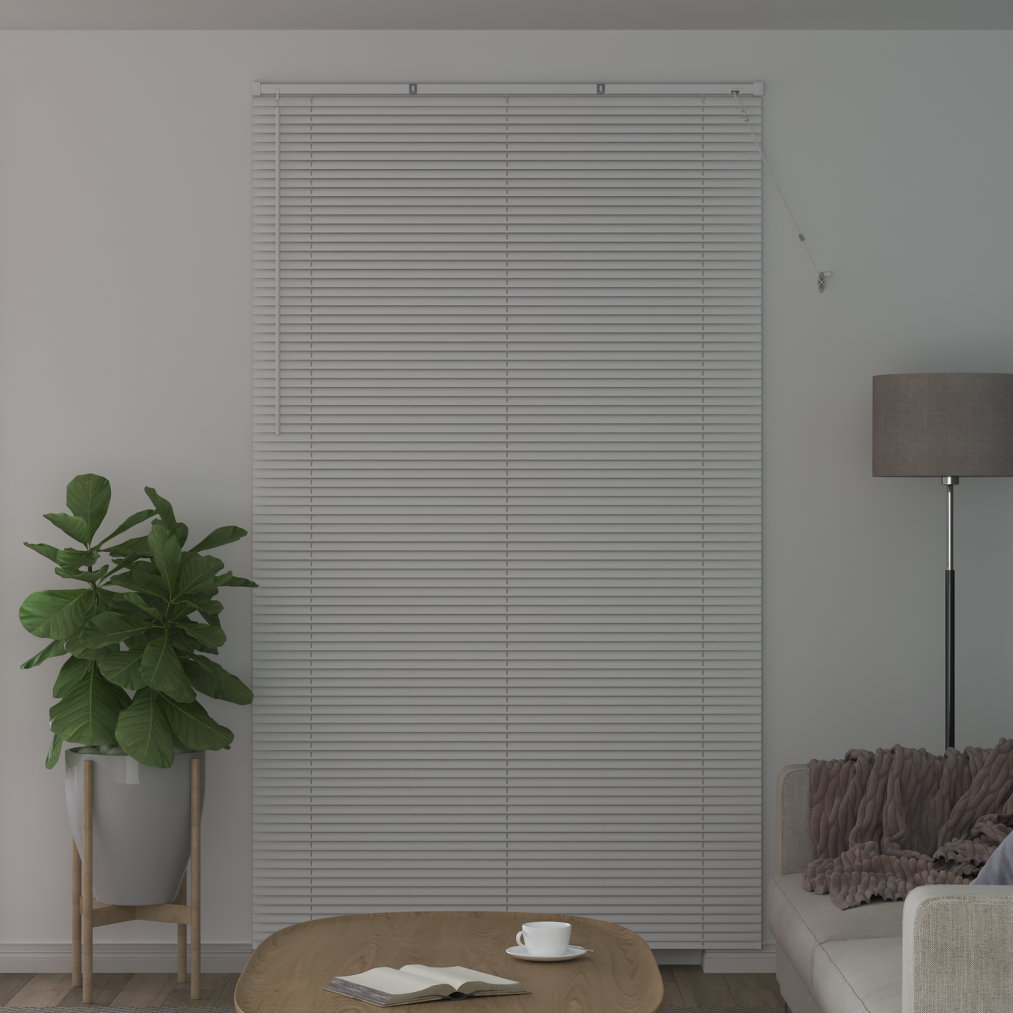 Zsaluzia Fehér 213 x 150 cm 25 mm PVC