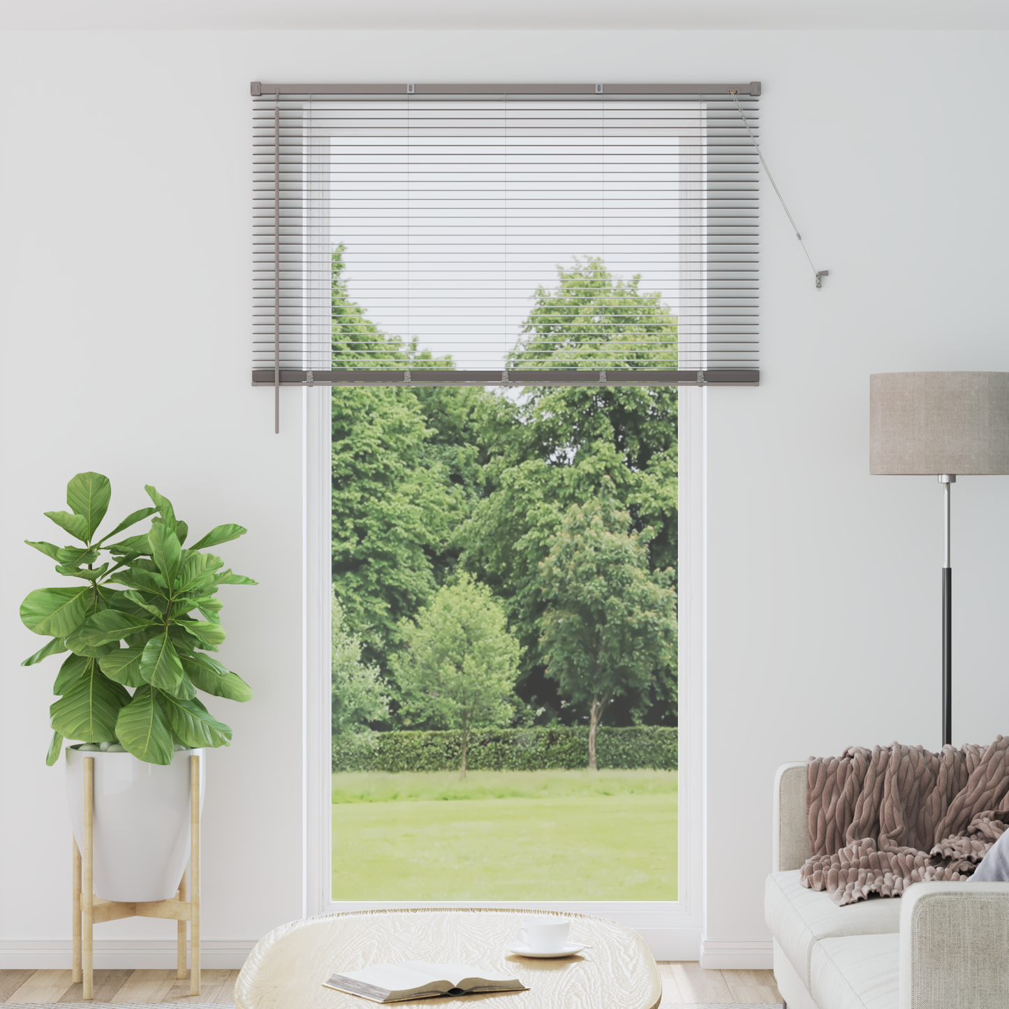 Zsalugáter Redőnyök Ezüst 220 x 135 cm Alumínium