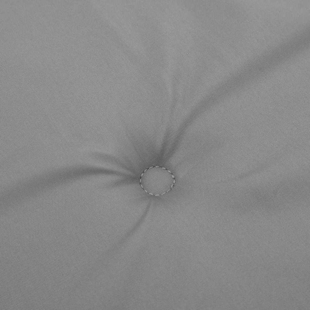 szürke oxford szövet kerti padpárna 100x50x3 cm