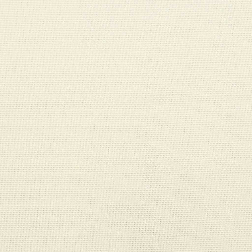krémszínű oxford szövet kerti padpárna 100x50x3 cm