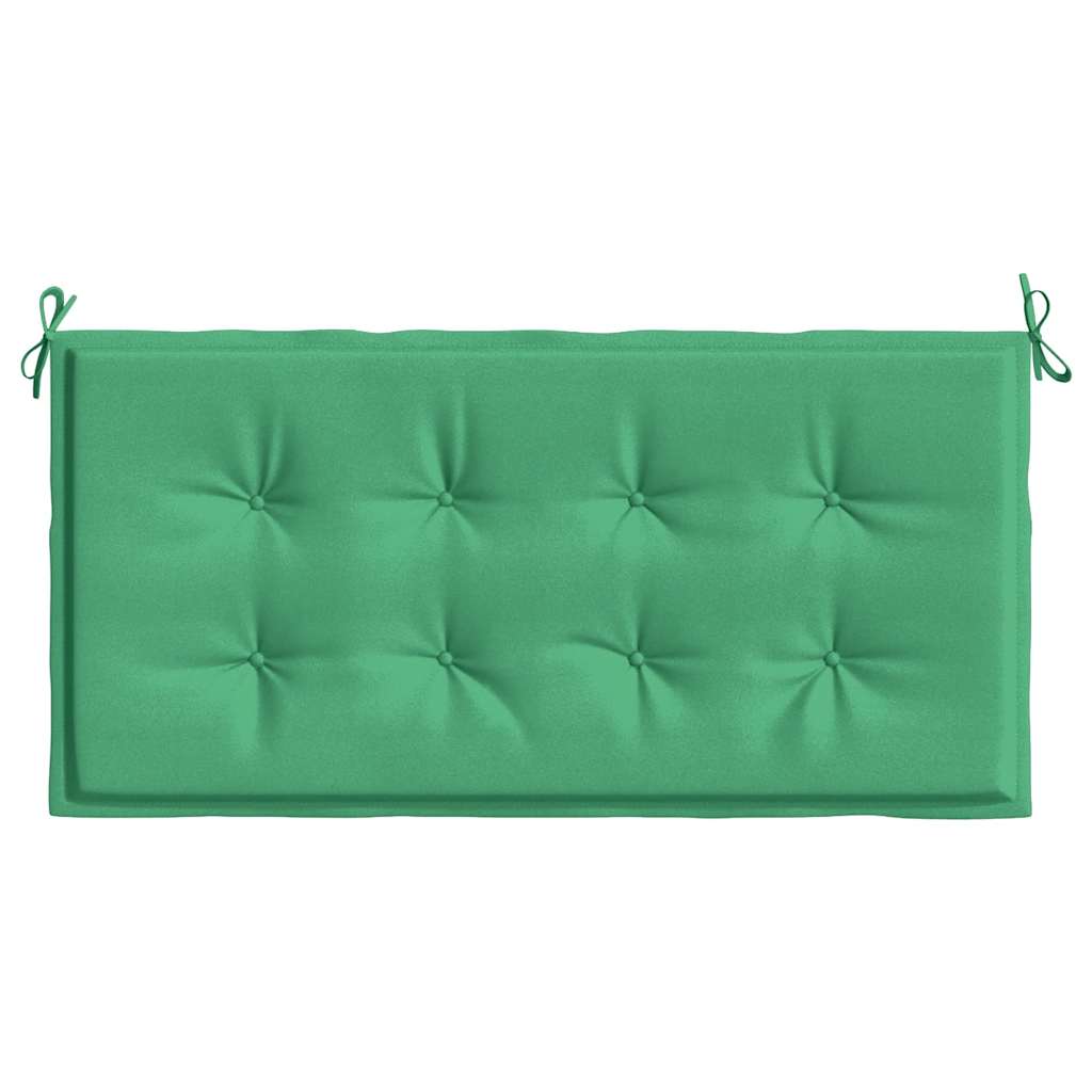 zöld oxford szövet kerti pad párna 100 x 50 x 3 cm
