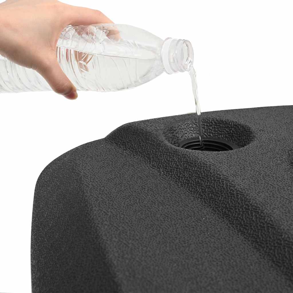 fekete kültéri napernyőtartó talp
