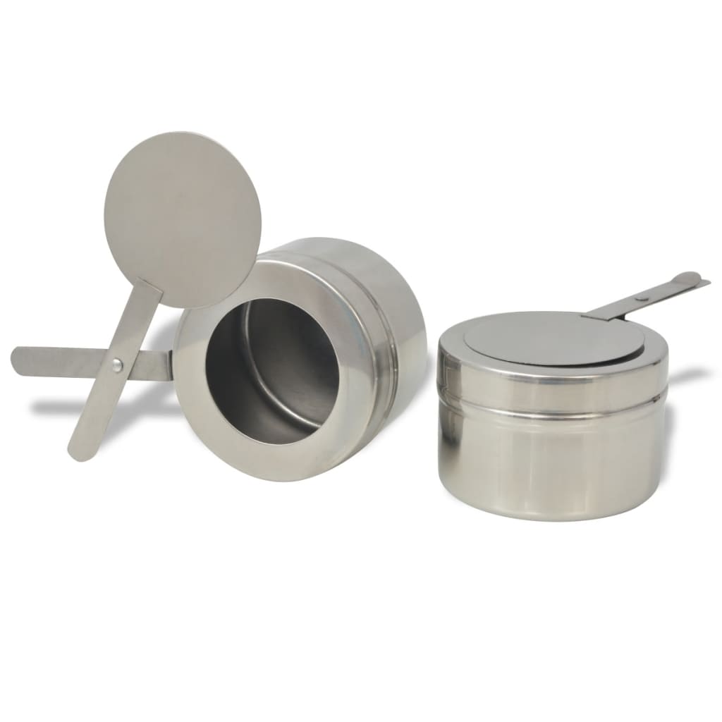 3 részes rozsdamentes acél chafing készlet