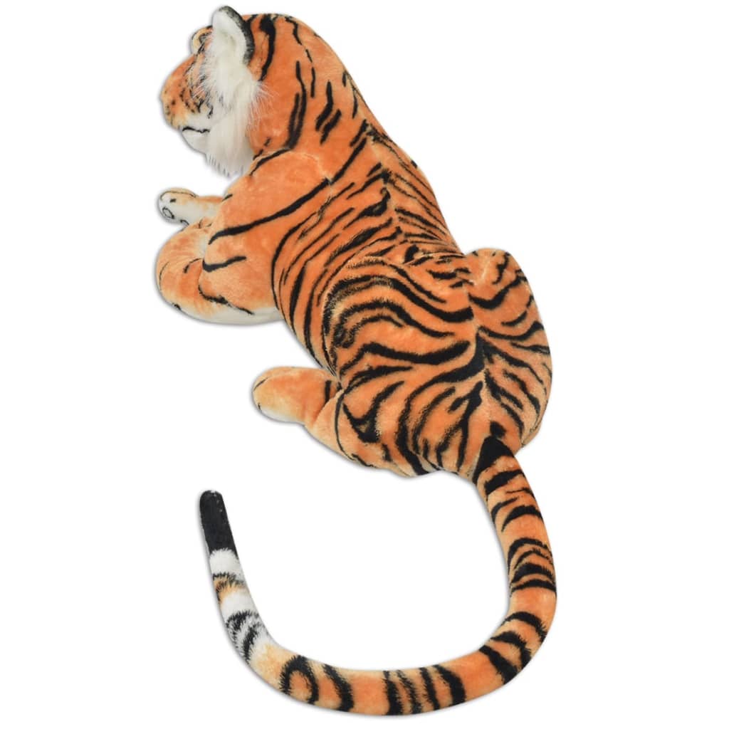 XXL barna tigris plüssjáték