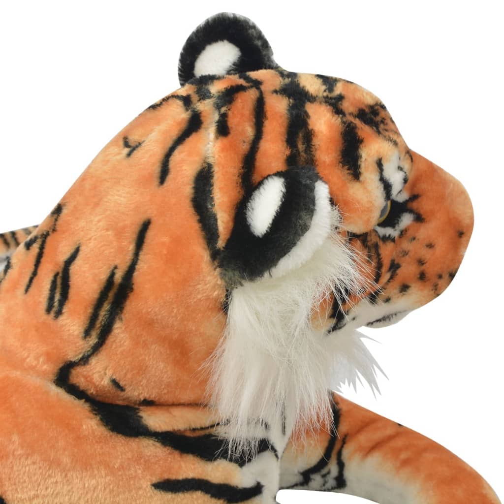 XXL barna tigris plüssjáték
