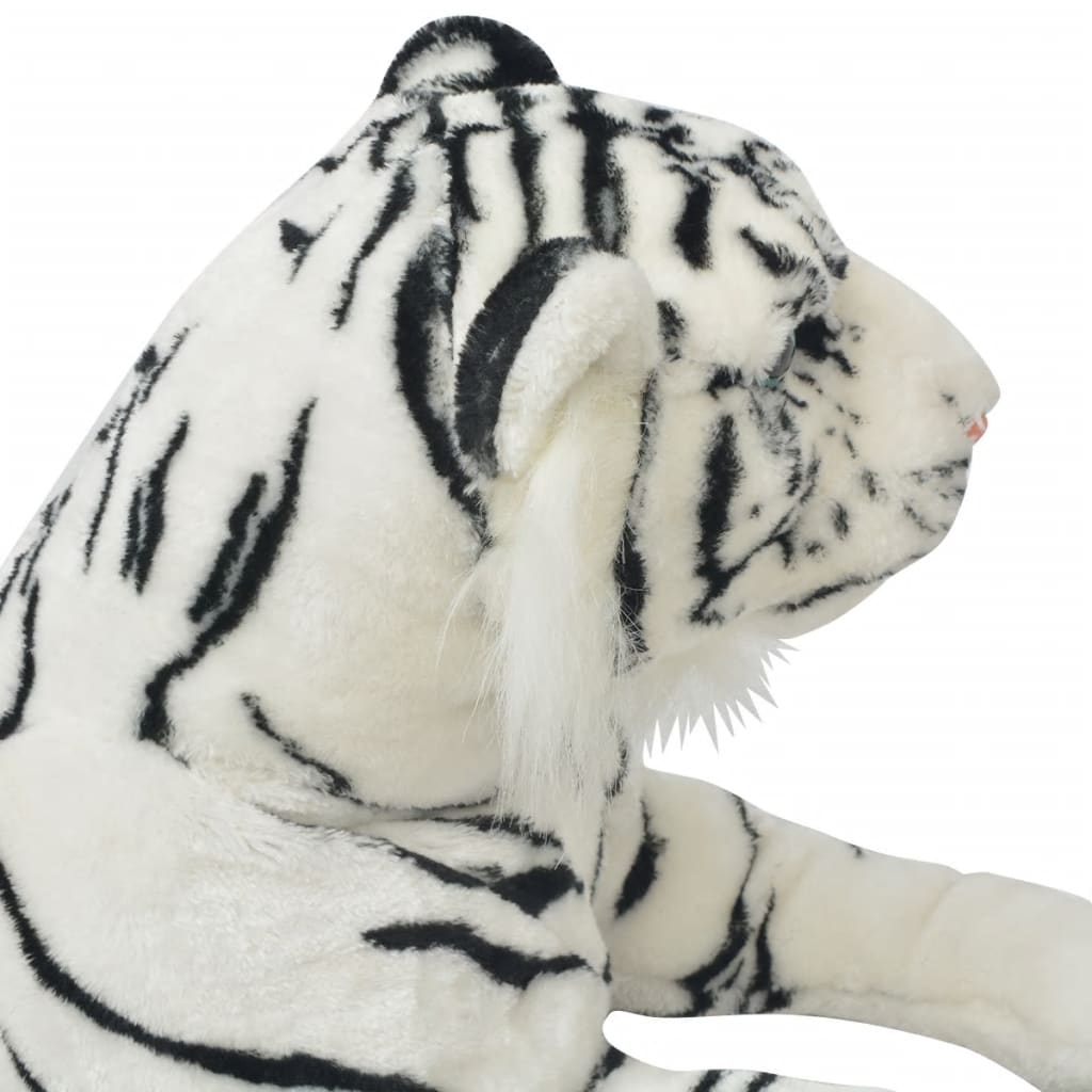XXL fehér tigris plüssjáték