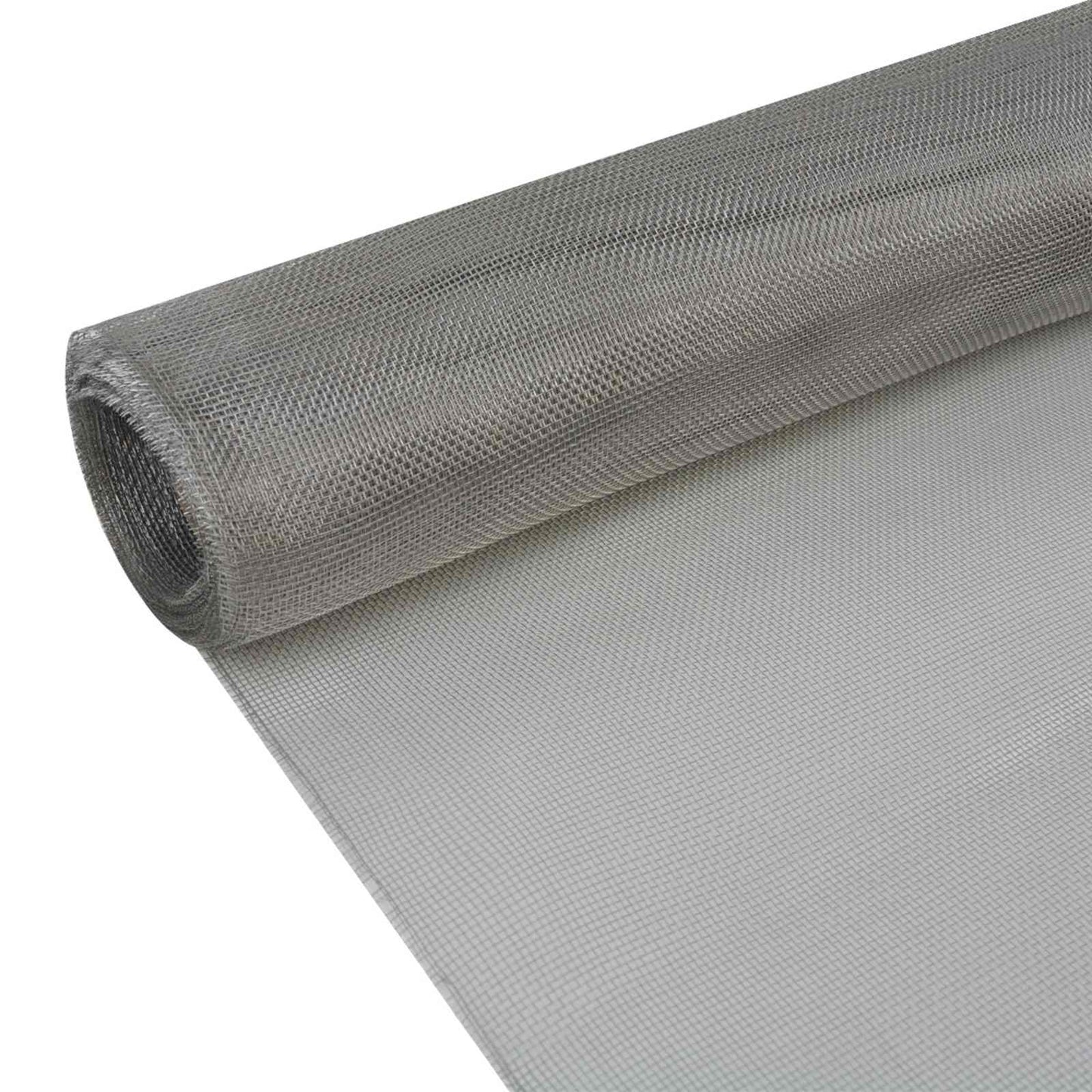 Drótkerítések 100 x 500 cm Mesh Rozsdamentes acél 201 Ezüst