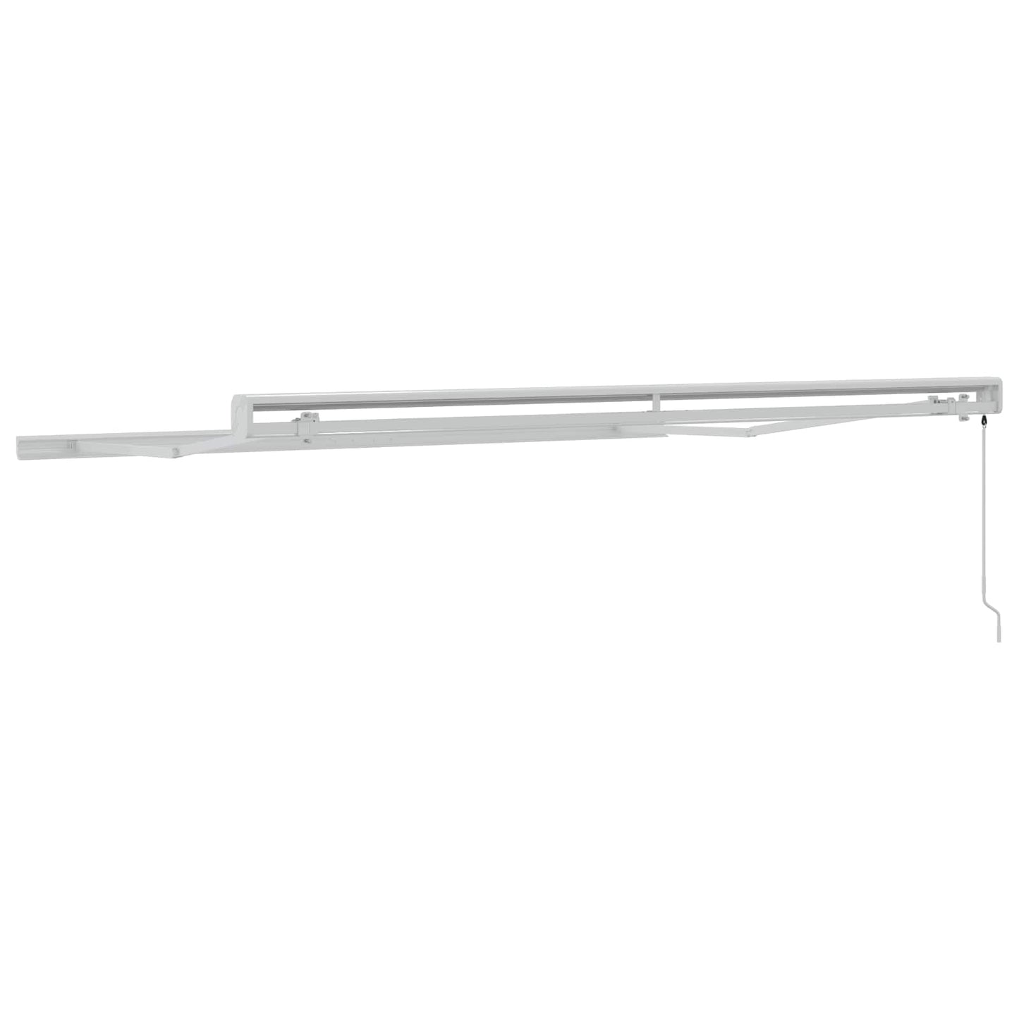 Napernyő keret Fehér 350 x 250 cm Alumínium