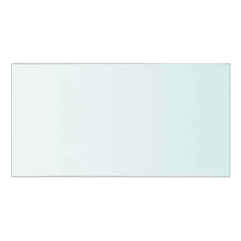 30x15 cm átlátszó panel üvegpolc