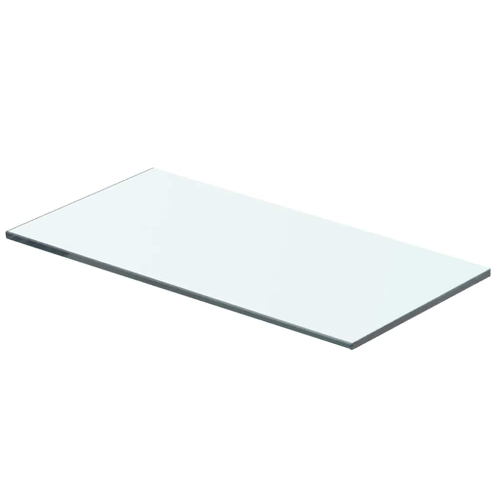 40x15 cm átlátszó panel üvegpolc