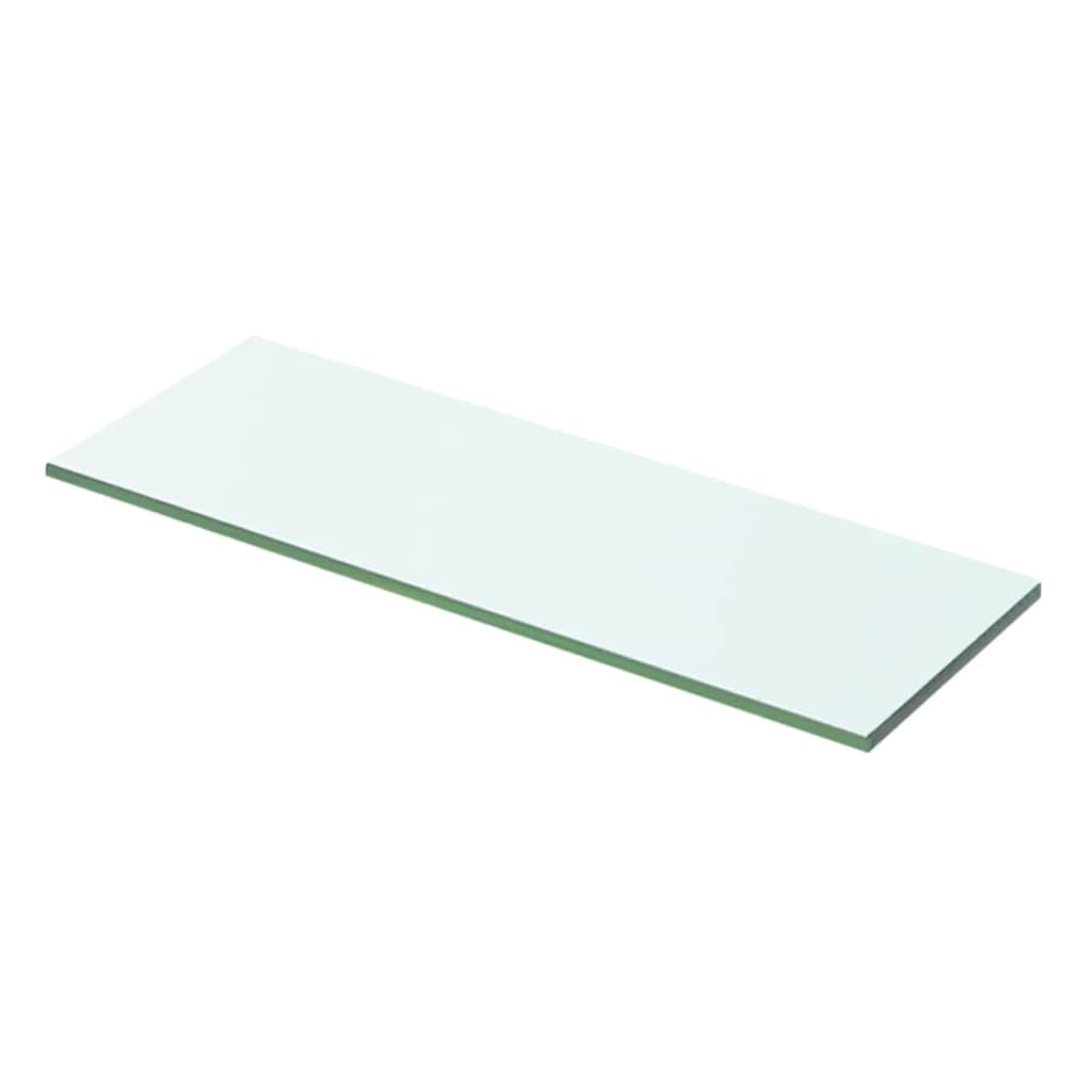 50x12 cm átlátszó panel üvegpolc