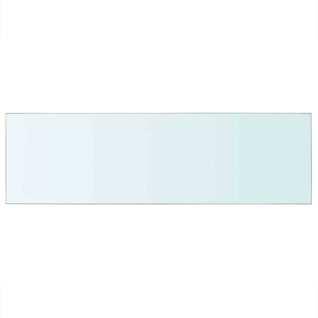 80x25 cm átlátszó panel üvegpolc