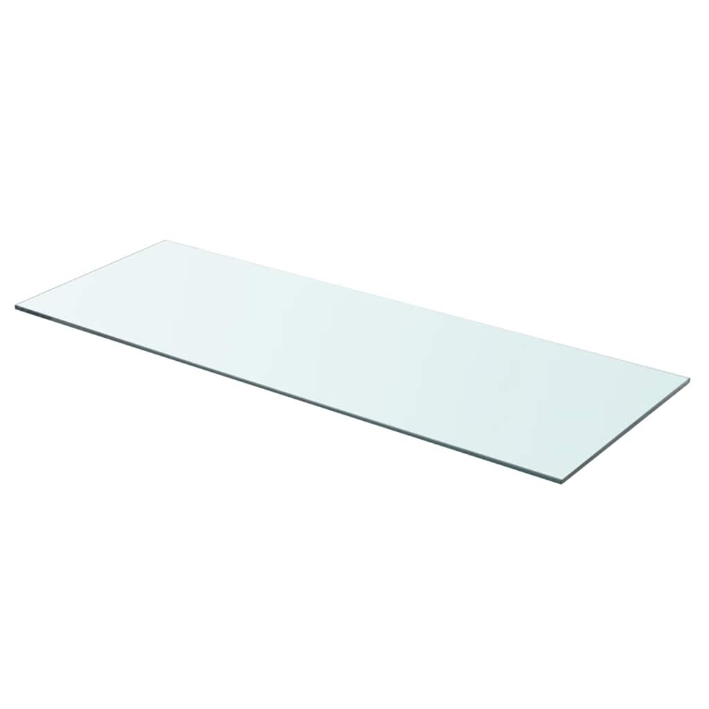 80x30 cm átlátszó panel üvegpolc