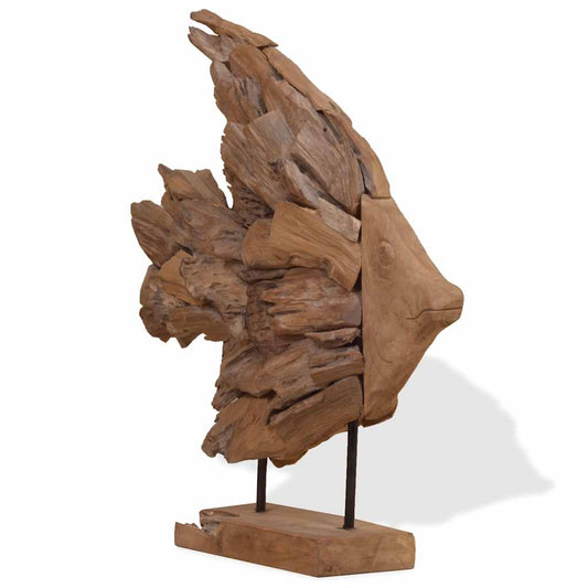 Hal szobor Teak 40x12x57 cm