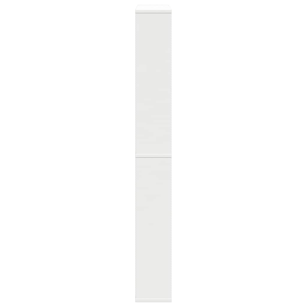 fehér 4 szintes tükrös cipőszekrény 63 x 17 x 134 cm