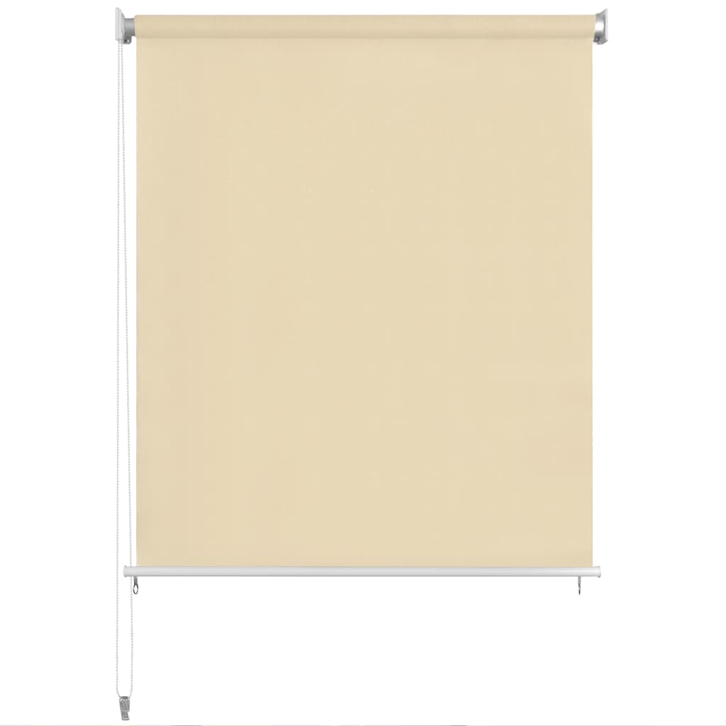 krémszínű kültéri roló 125(Szé)x140(Ma) cm