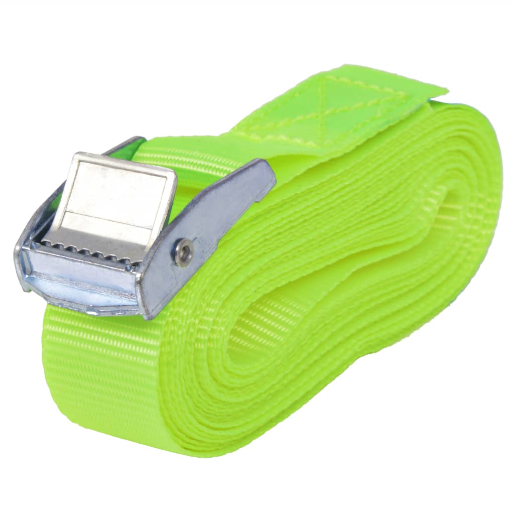 10 db fluoreszkáló zöld heveder 0,25 tonna 5 m x 25 mm