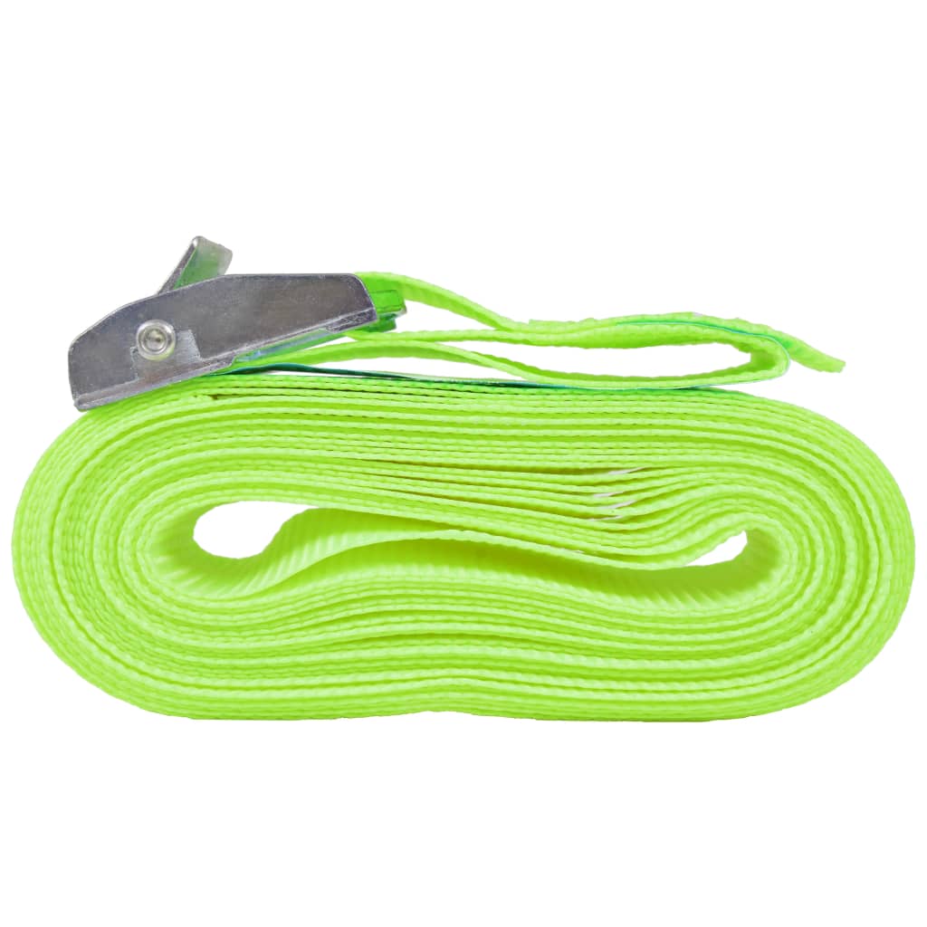 10 db fluoreszkáló zöld heveder 0,25 tonna 5 m x 25 mm