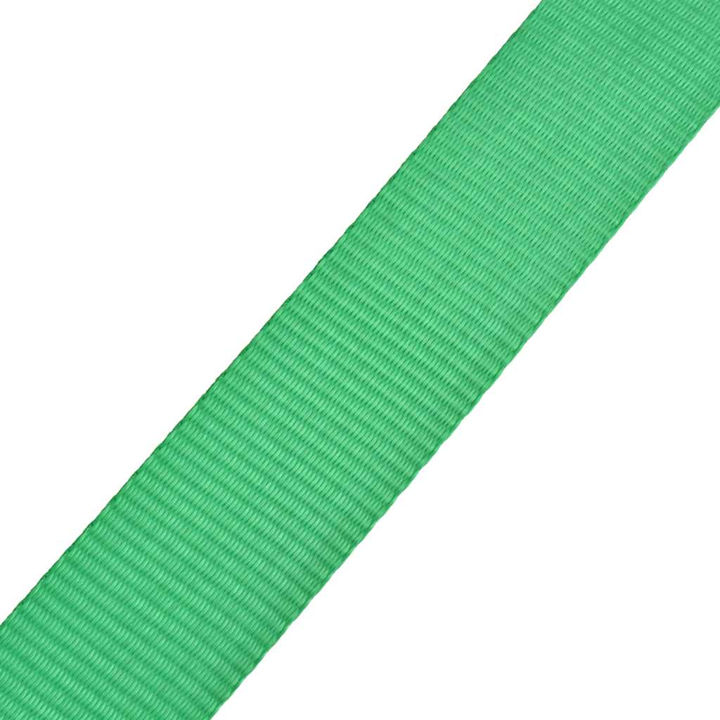 zöld, 150 kg teherbírású heveder 15 m x 50 mm