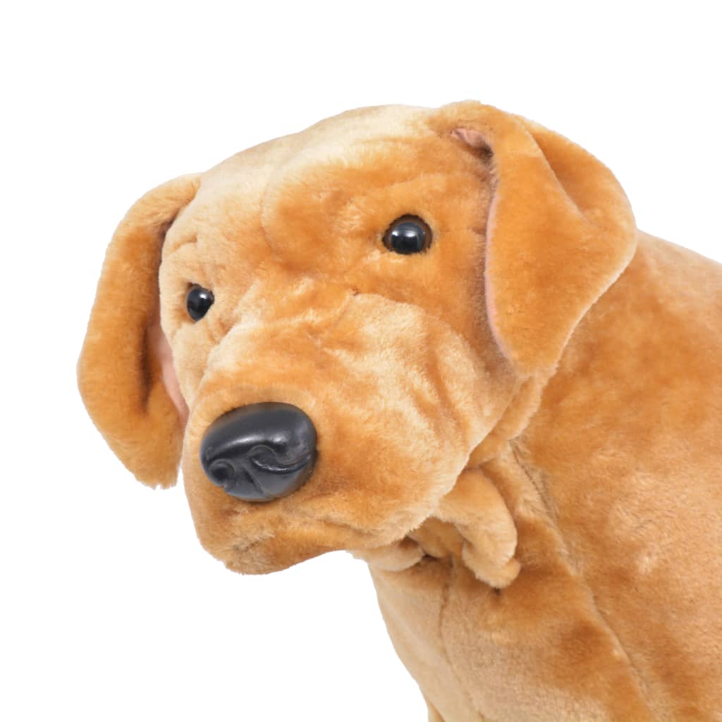 világosbarna álló labrador kutya plüssjáték XXL