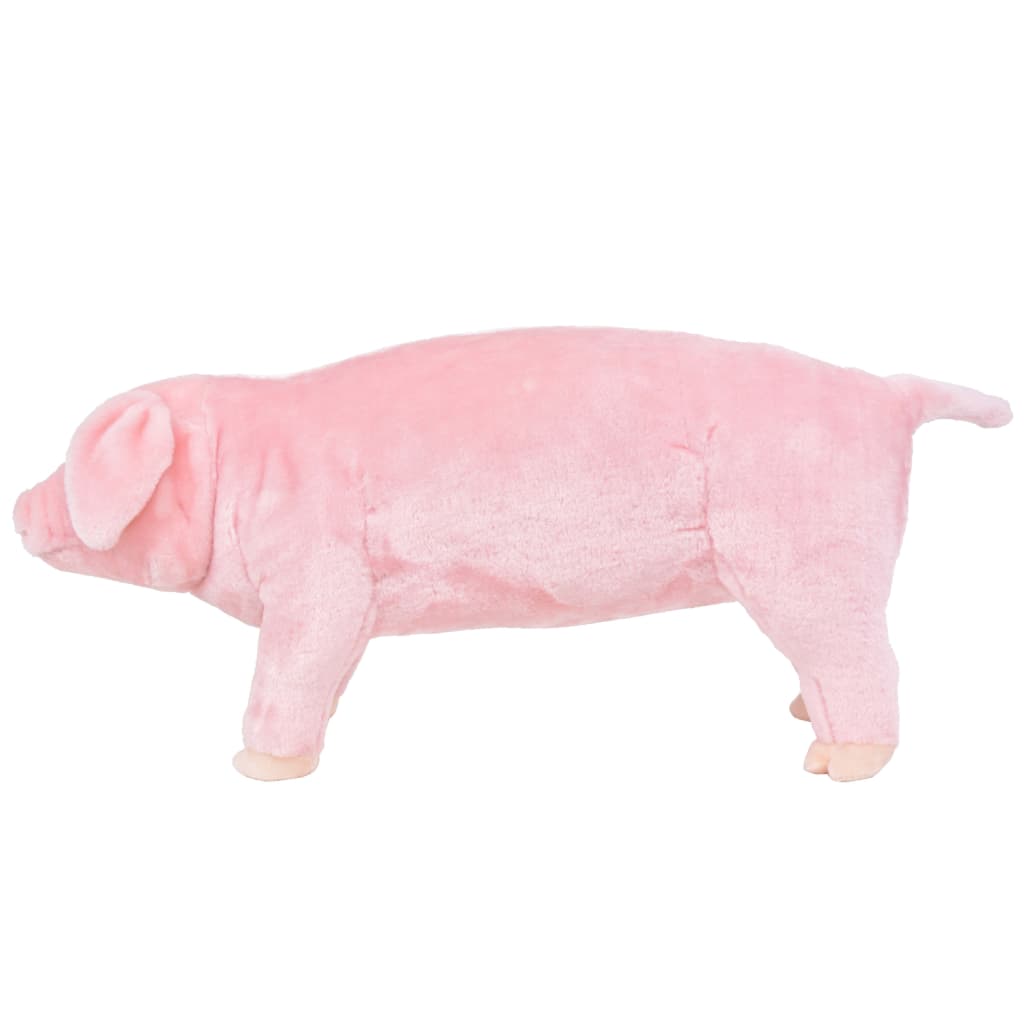 rózsaszín álló malac plüssjáték XXL