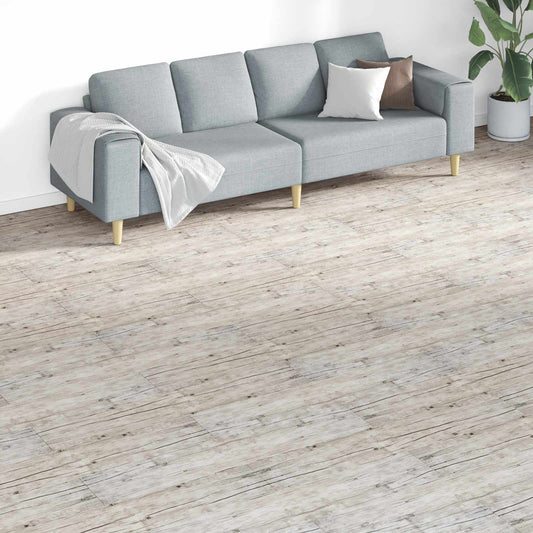Padlódeszkák 18 pcs Szürke 5,26 m² PVC
