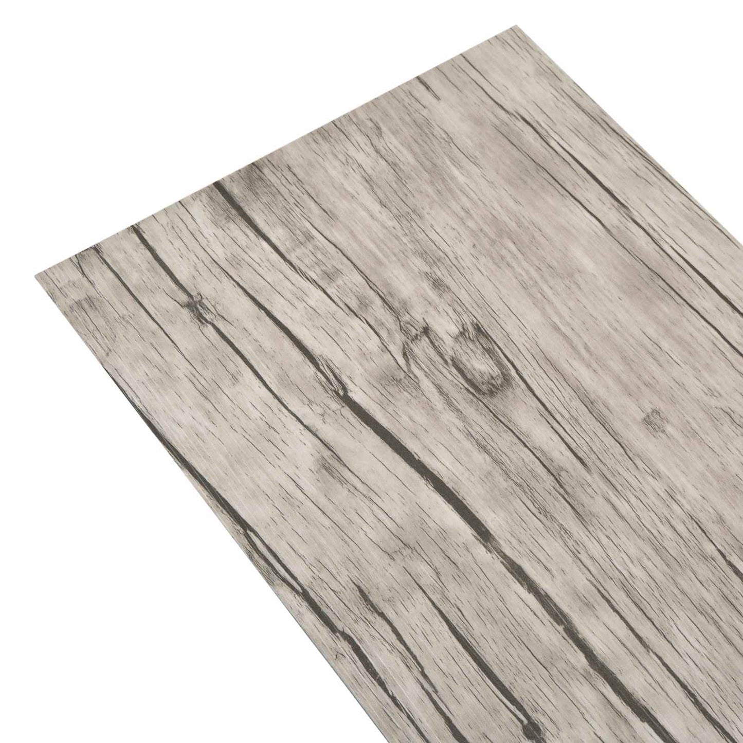 Padlódeszkák 18 pcs Szürke 5,26 m² PVC