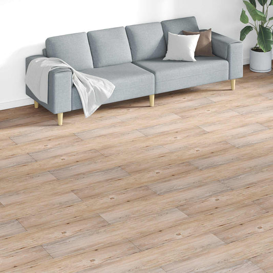 Padlódeszkák 18 pcs Barna 5,26 m² PVC