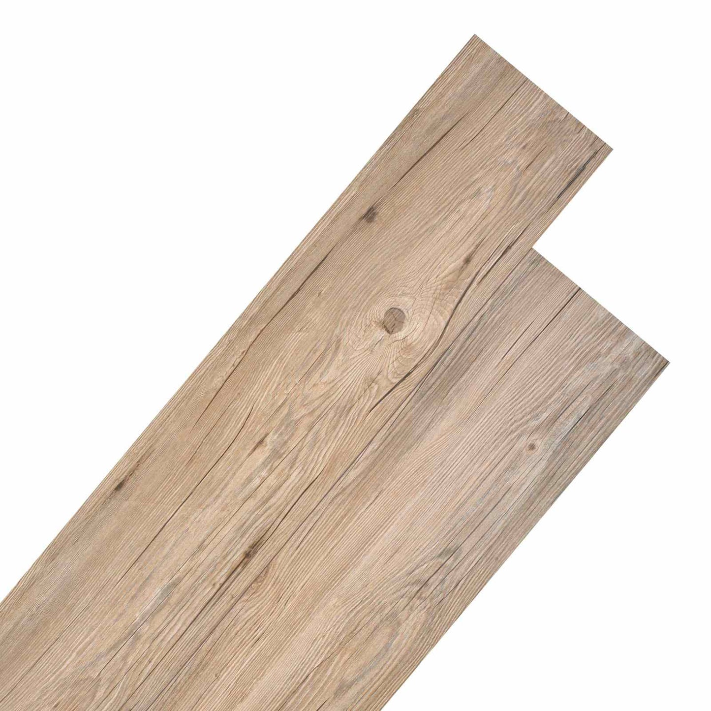 Padlódeszkák 18 pcs Barna 5,26 m² PVC
