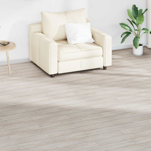 Padlódeszkák 36 pcs Bükk Klasszikus Fehér 5,02 m² PVC
