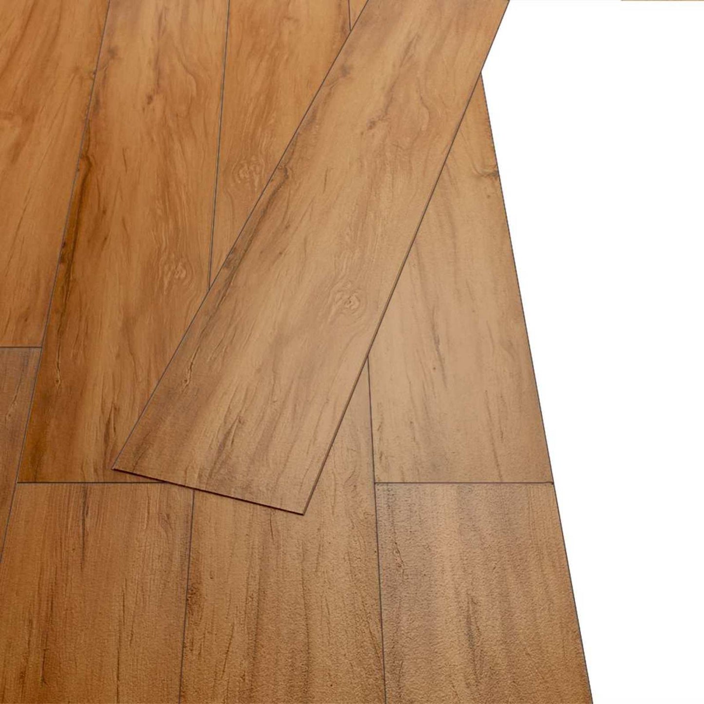 Padlódeszkák 36 pcs Természetes 5,02 m² PVC
