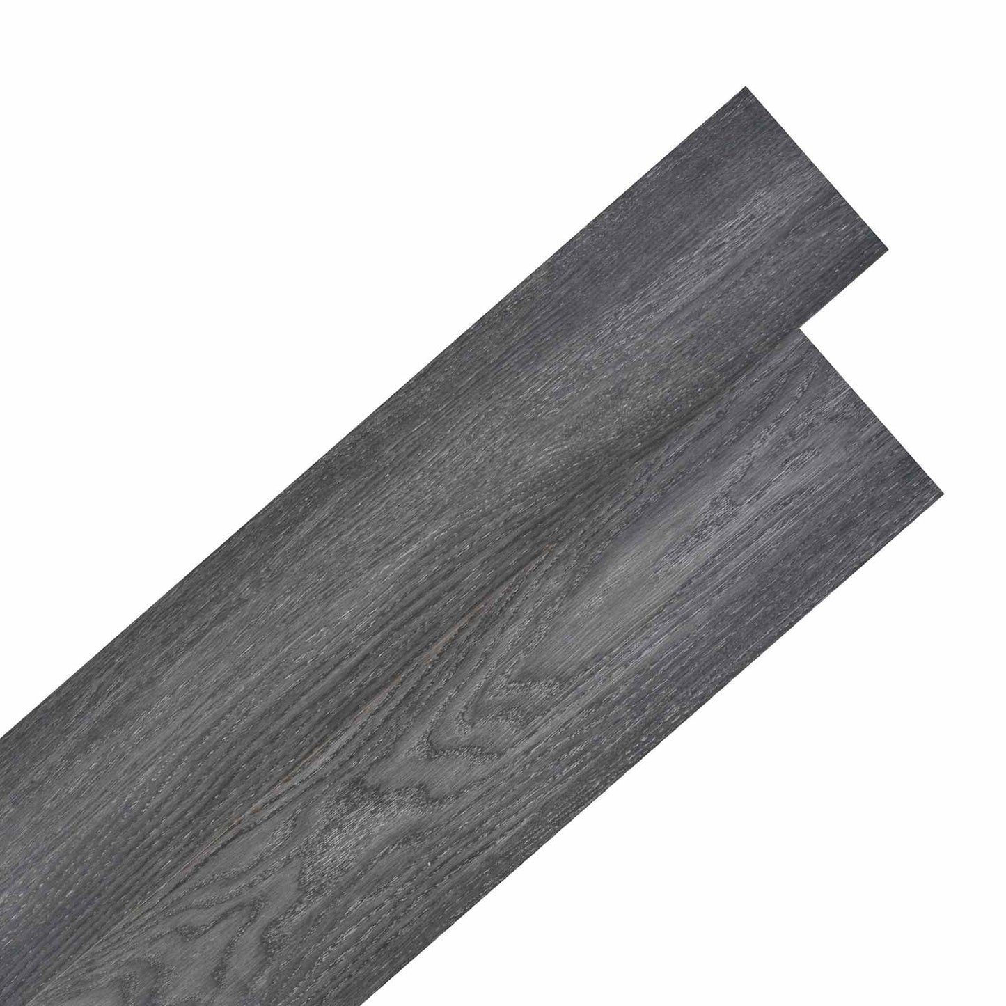 Padlódeszkák 36 pcs Fekete és Fehér 5,02 m² PVC